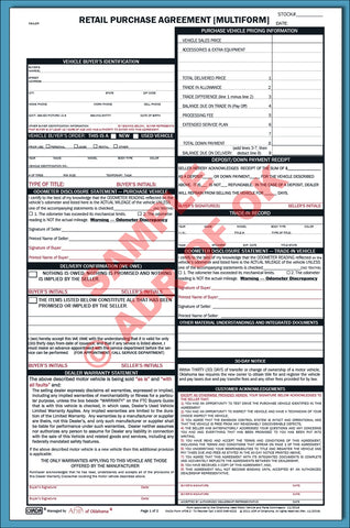 Retail Purchase Agreement / Multiform