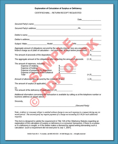 Repo Calculation of Return