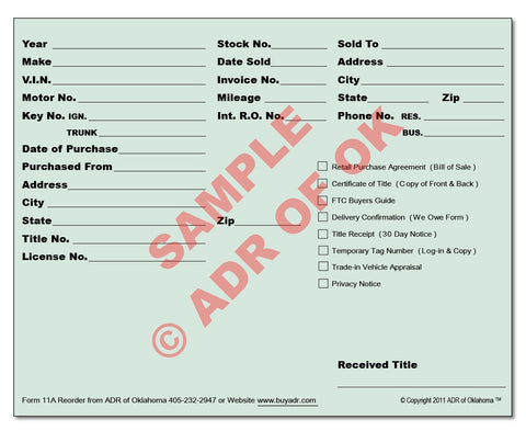 Deal Jacket Folders (Single Side)