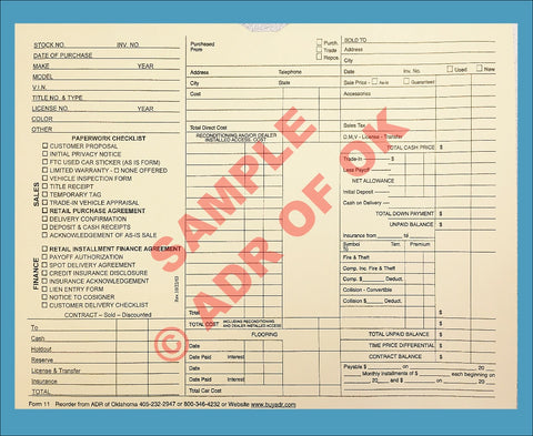 Deal Jacket Folders (Double Side)