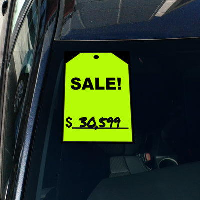 SALE! Windshield Sticker 7"x11"